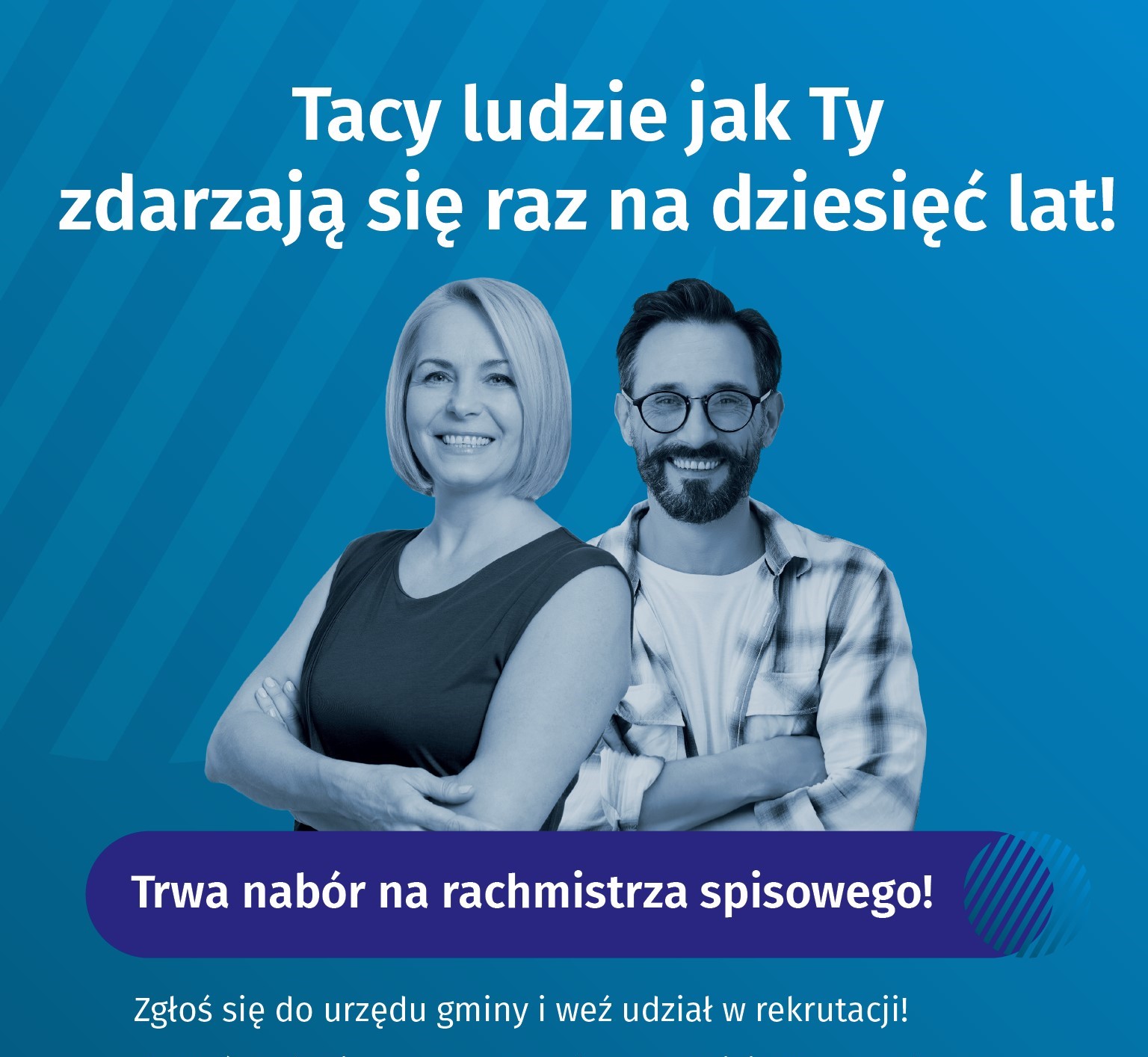 Ogłoszenie o naborze na rachmistrza spisowego