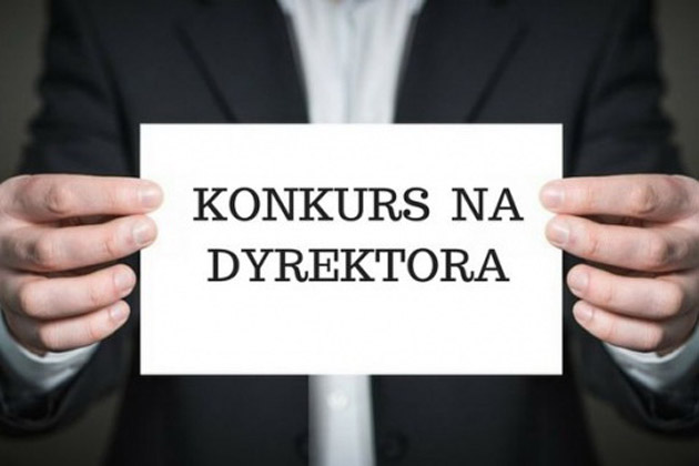 Konkurs na stanowisko dyrektora szkoly