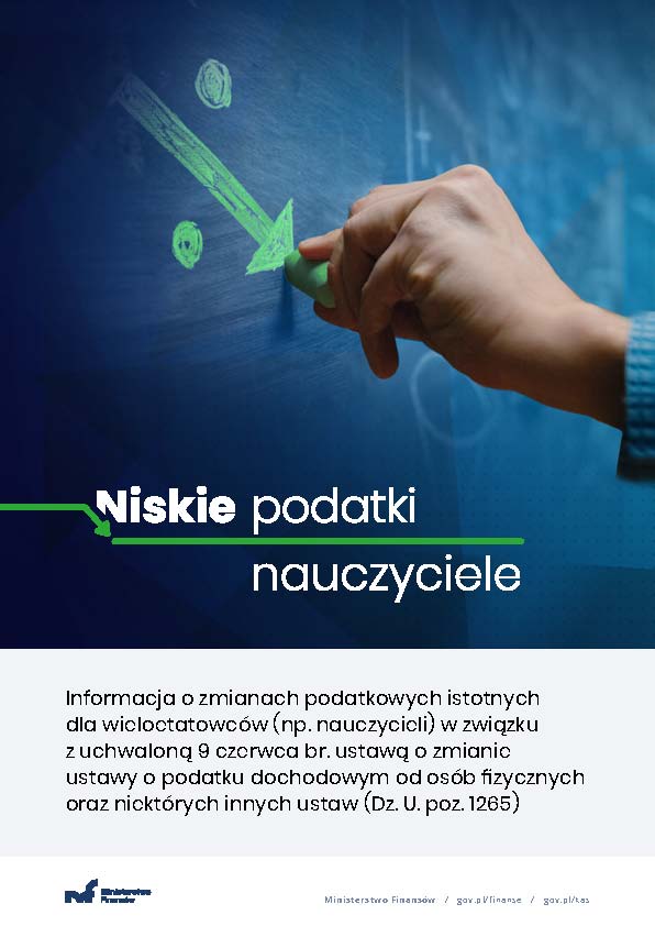 Informacje dla nauczycieli