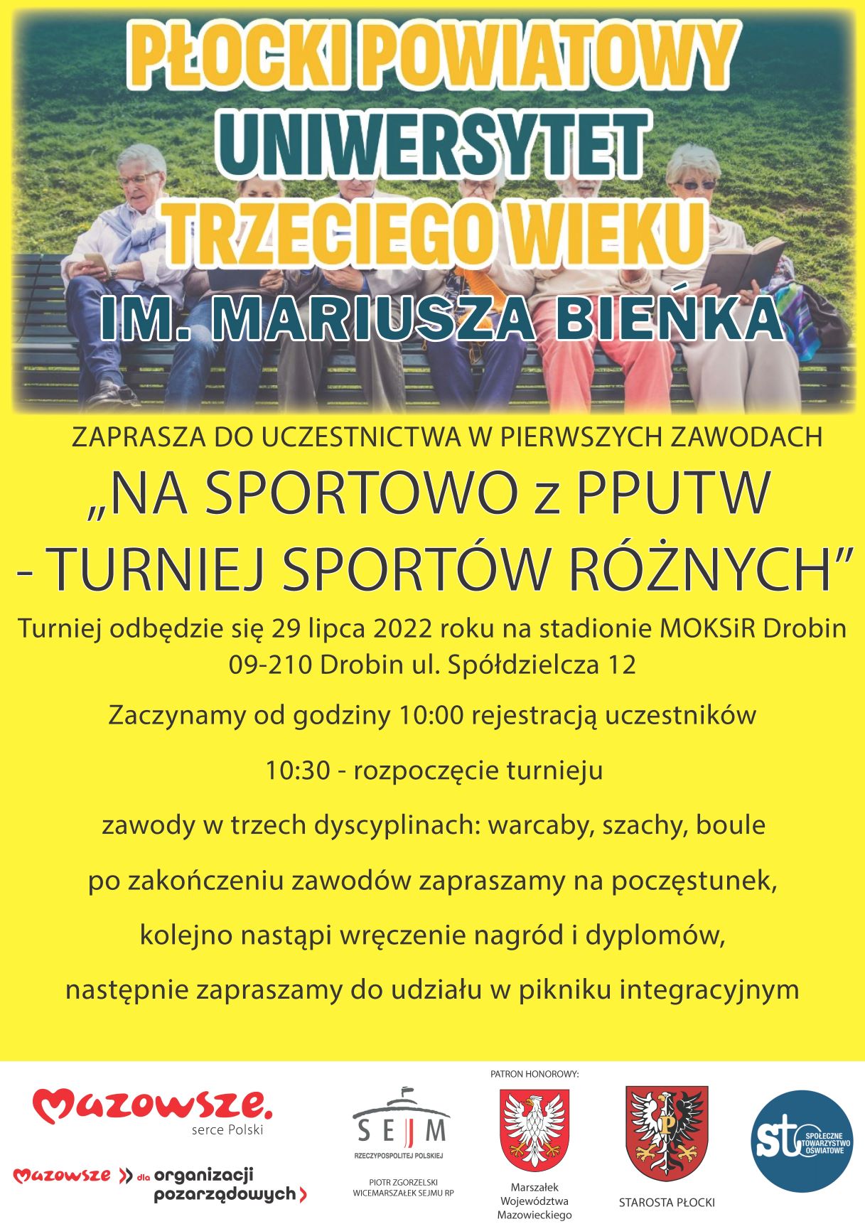 Płocki Powiatowy Uniwersytet Trzeciego Wieku im. Mariusza Bieńka
