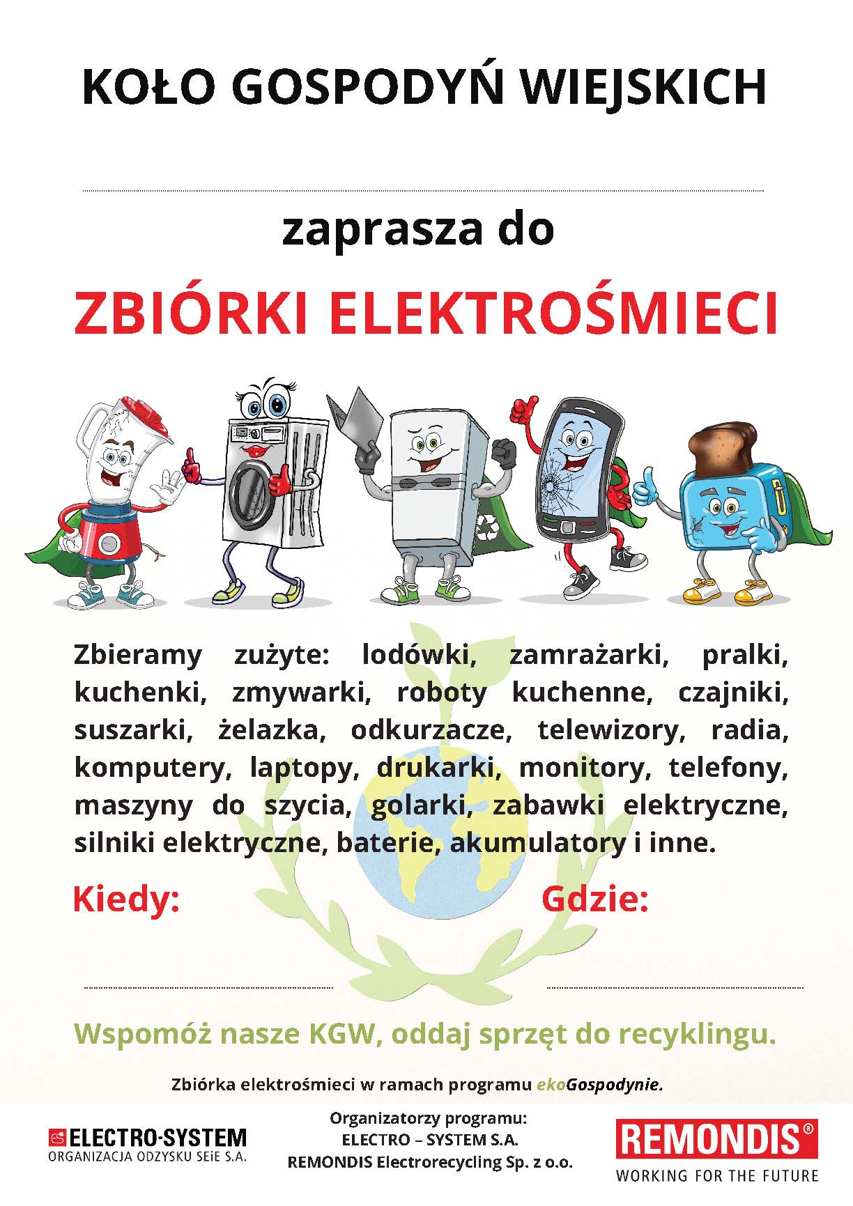 ekoGospodynie - projekt dla Kół Gospodyń Wiejskich