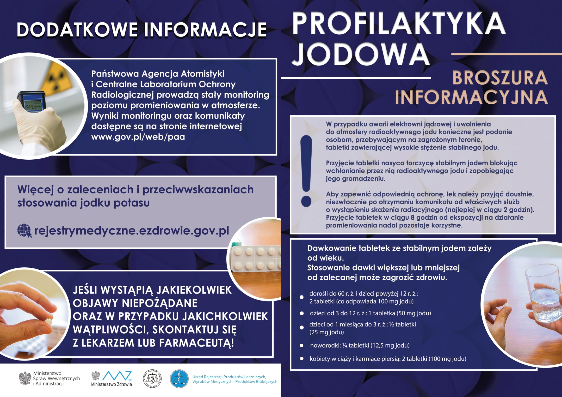 Dystrybucja tabletek jodku potasu