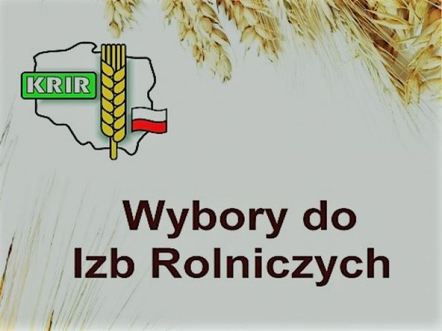 Wybory do walnych zgromadzeń izb rolniczych