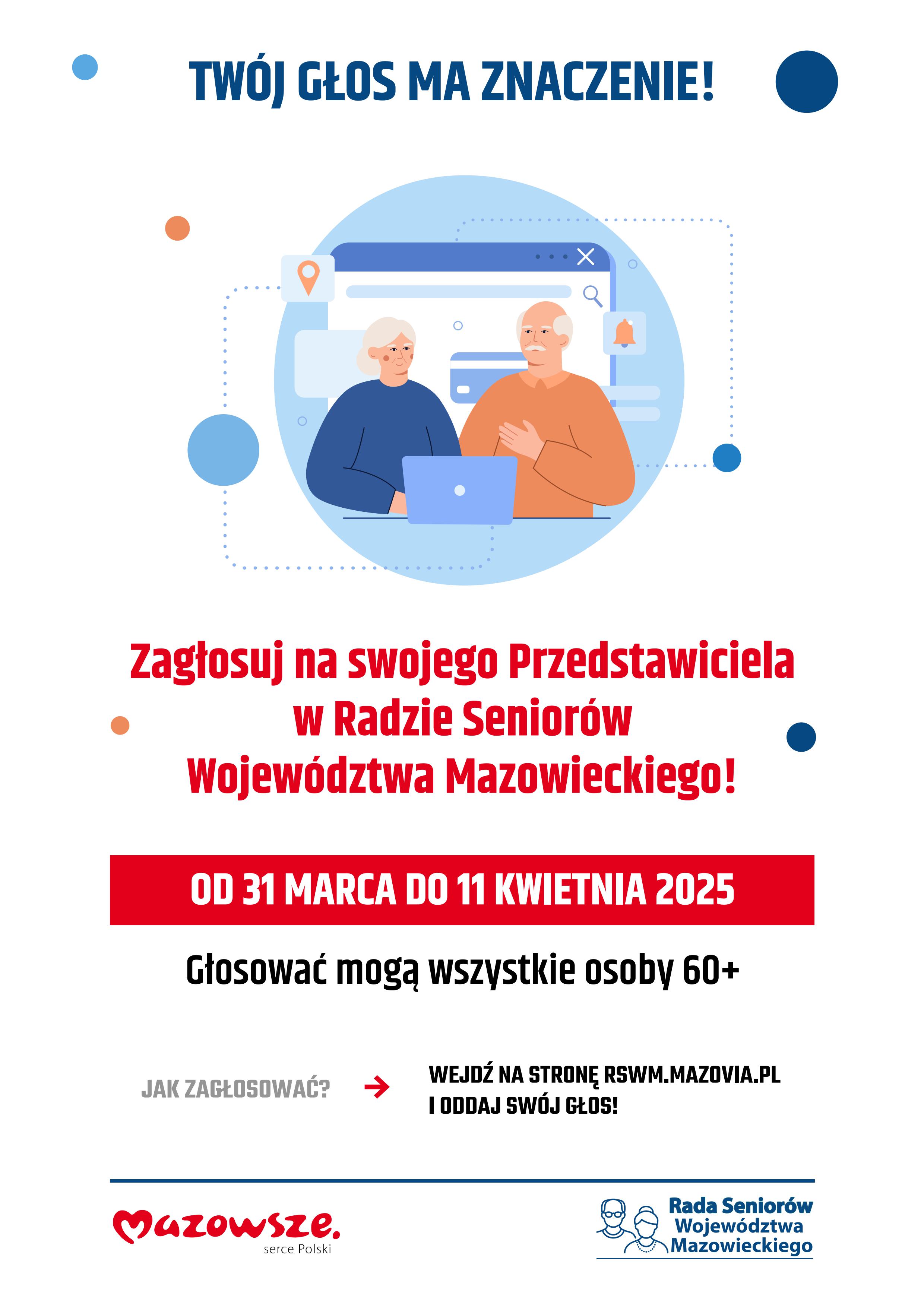 Wybory do Rady Seniorów Województwa Mazowieckiego 