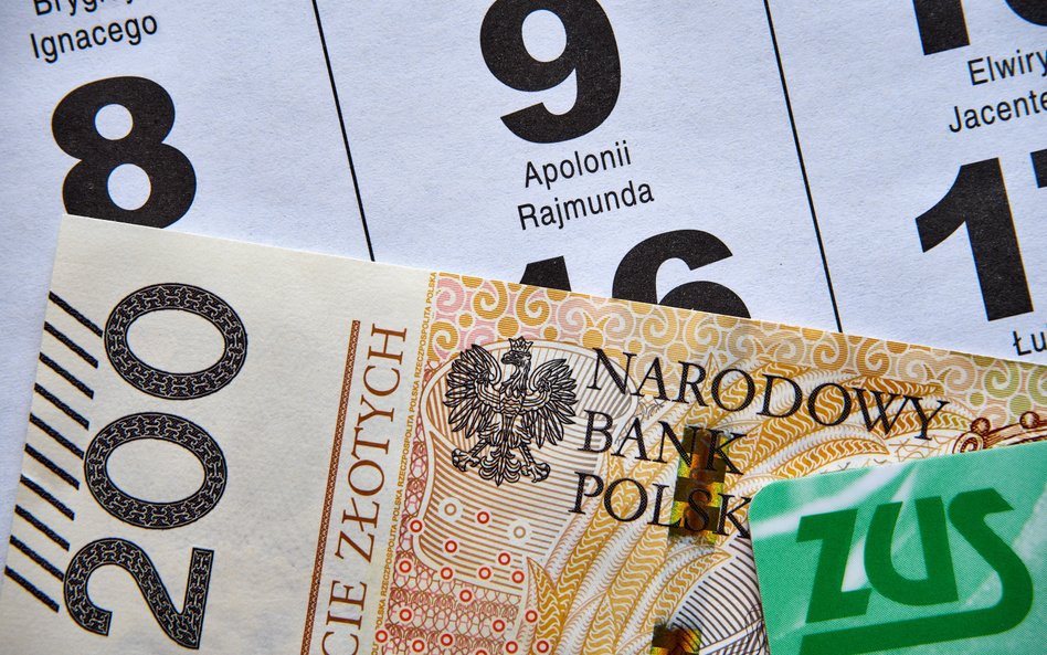 Terminarz wypłat zwaloryzowanych świadczeń emerytalno-rentowych. 