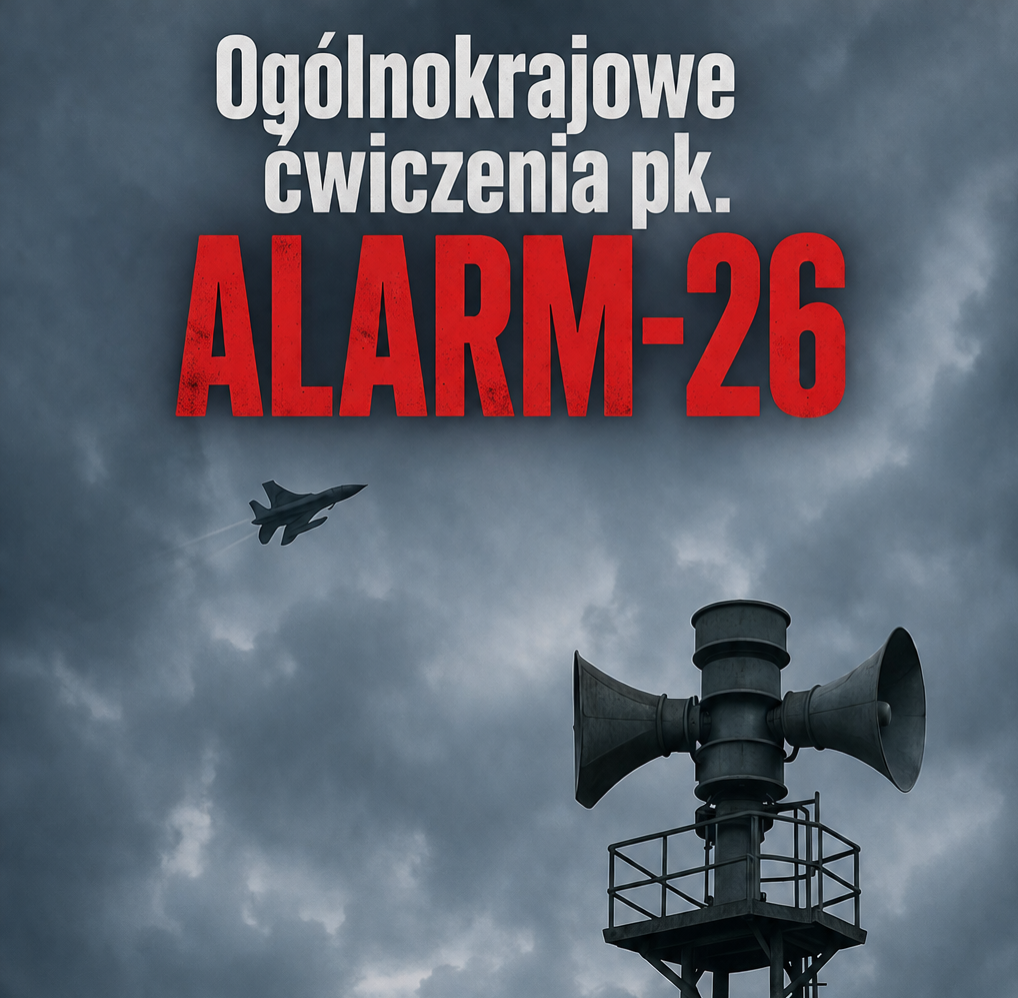 Ogólnokrajowe ćwiczenia pk. „ALARM-26”