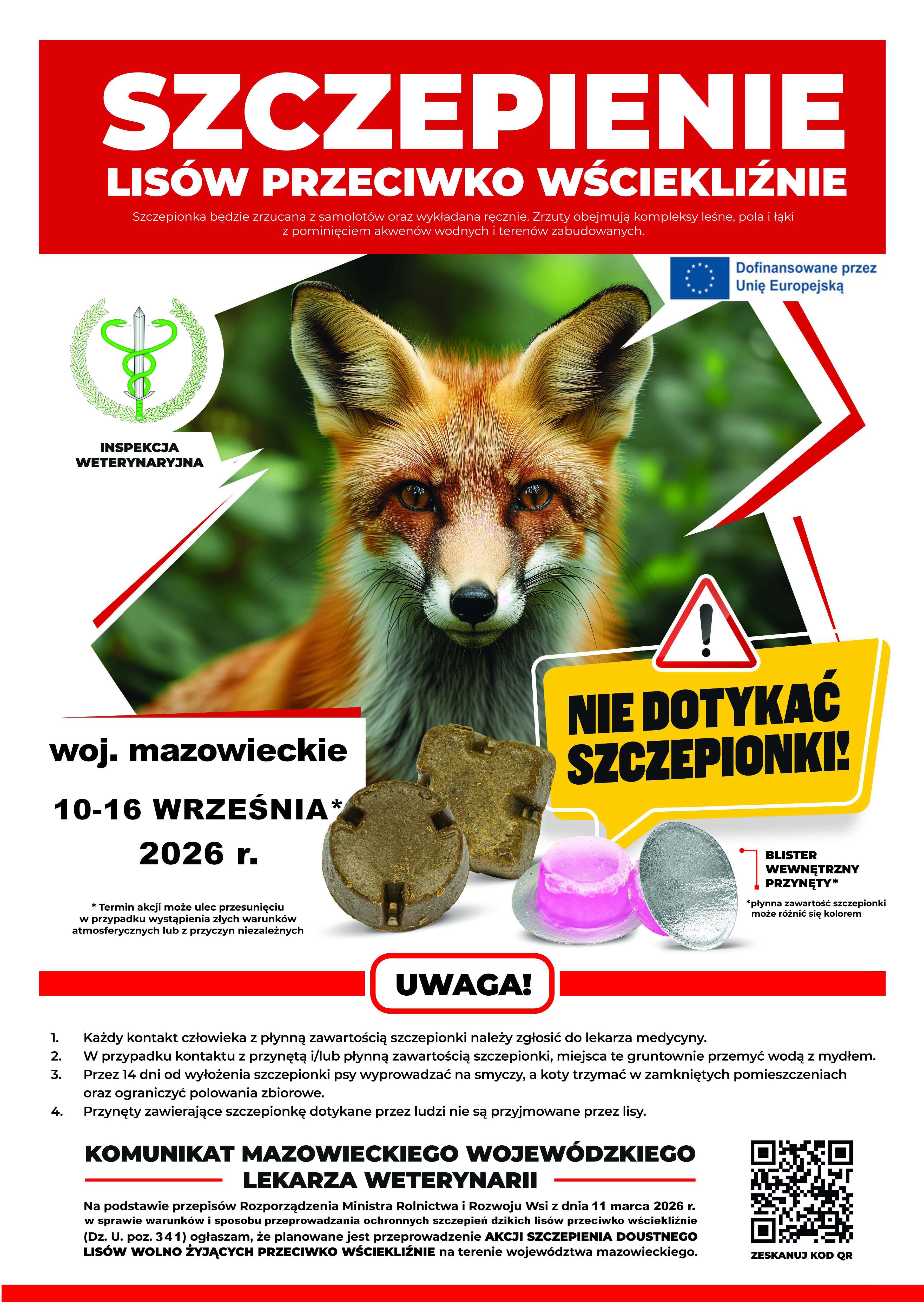 Szczepienia lisów