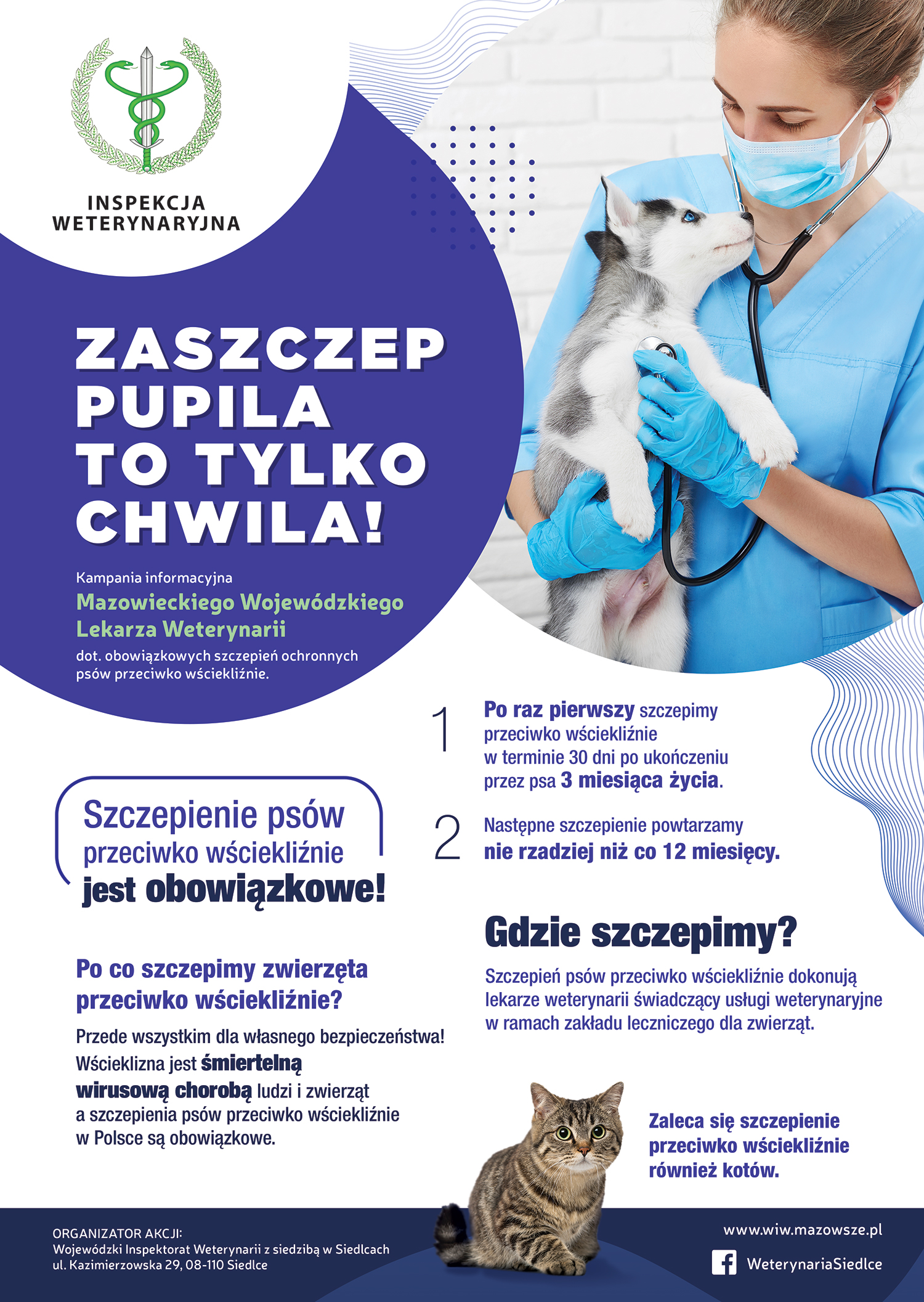 Uwaga! Wścieklizna.